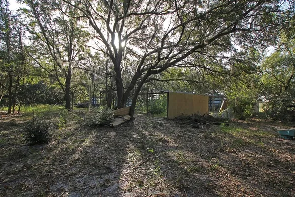a view of a house with a yard and tree s