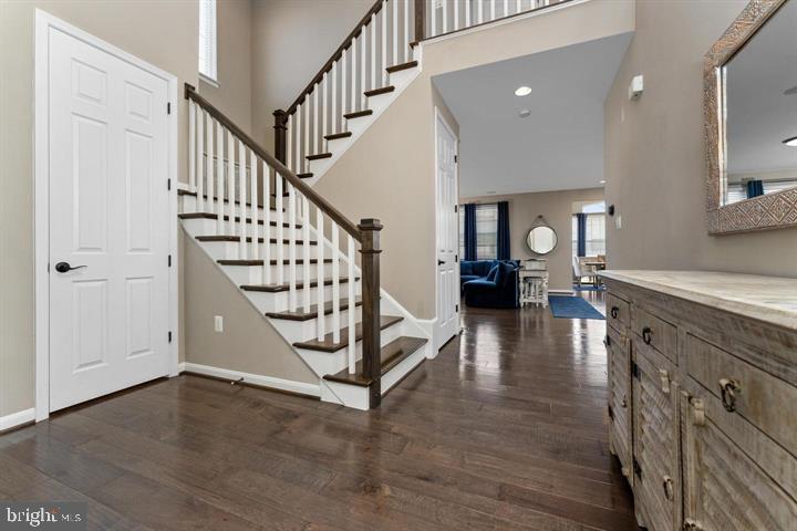 702 Kingsbrook Road Culpeper, VA 22701 - Photo 9 of 35 a view of entryway with livingroom and wooden floor