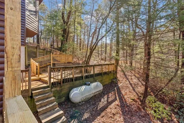 a view of city and mountain