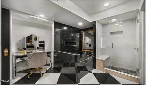 a room with storage and utility