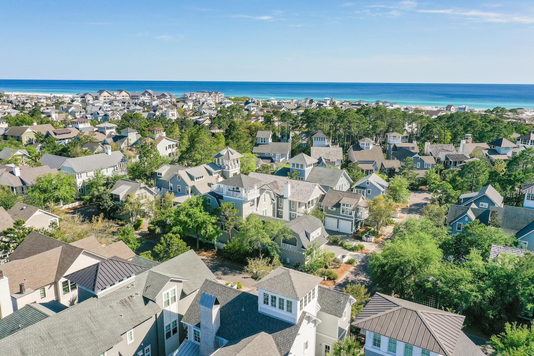 44 Tidepool Lane Watersound, FL 32461 - Photo 32 of 34 an aerial view of multiple house with outdoor space
