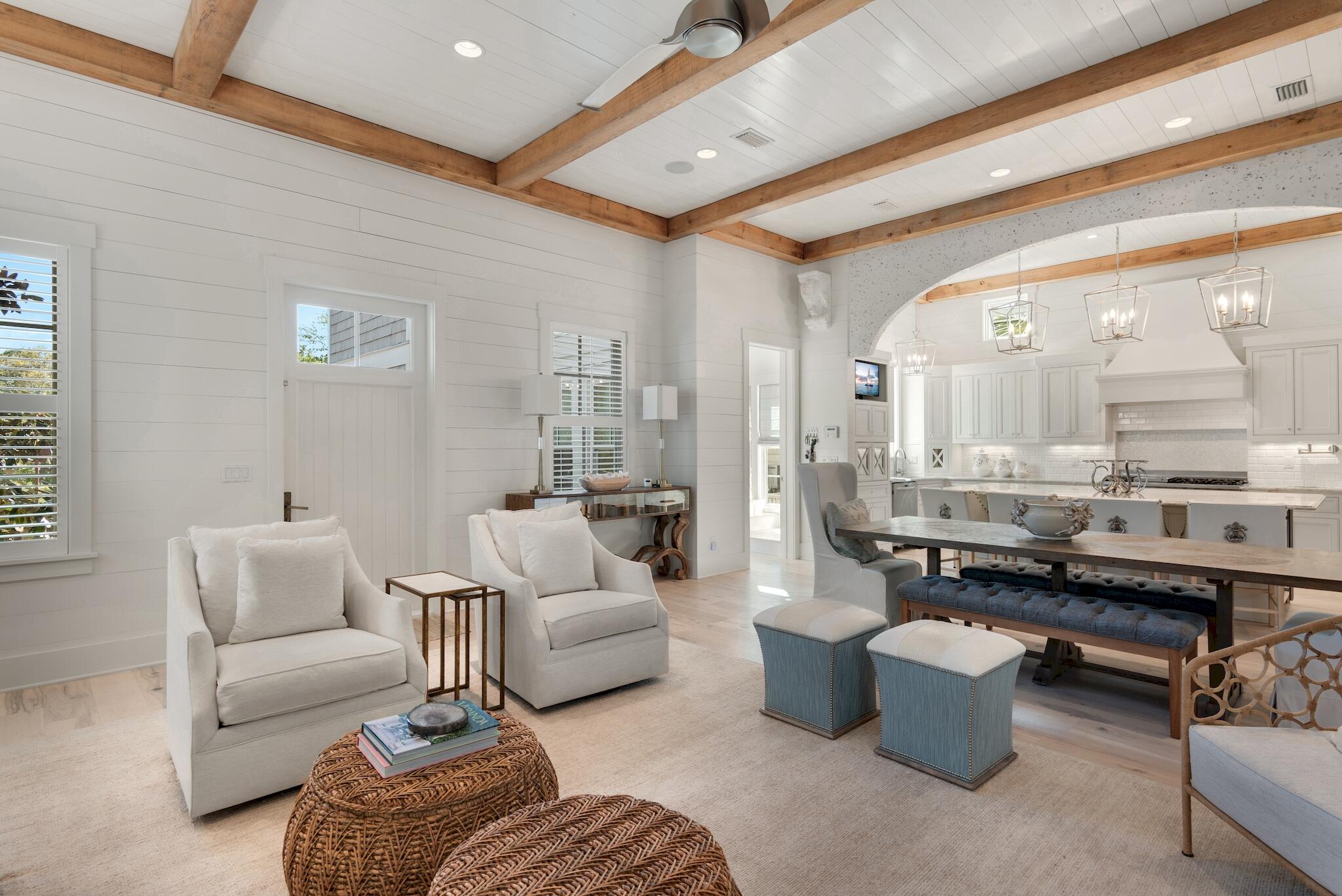 44 Tidepool Lane Watersound, FL 32461 - Photo 4 of 34 a living room with furniture and a large window