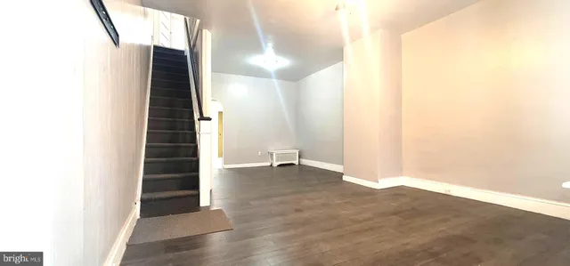 a view of an front door