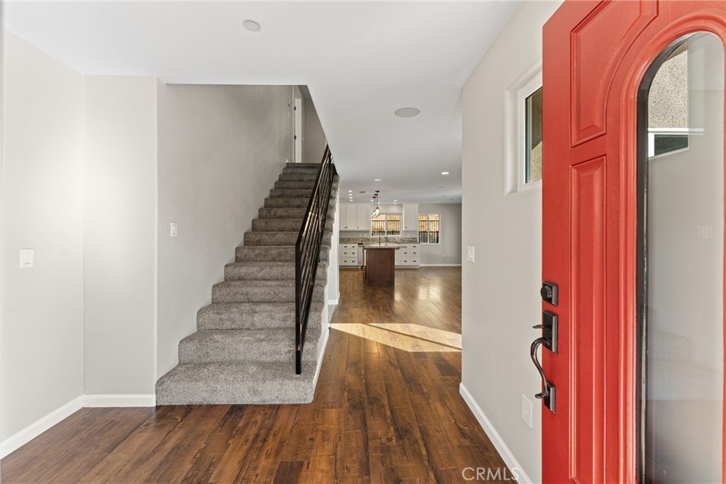 30300 Live Oak Canyon Road Redlands, CA 92373 - Photo 18 of 67 a view of entryway and hall with wooden floor