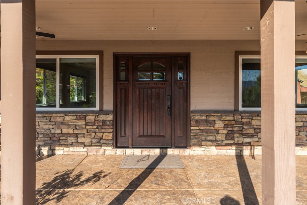 30300 Live Oak Canyon Road Redlands, CA 92373 - Photo 42 of 67 a view of entrance door of the house