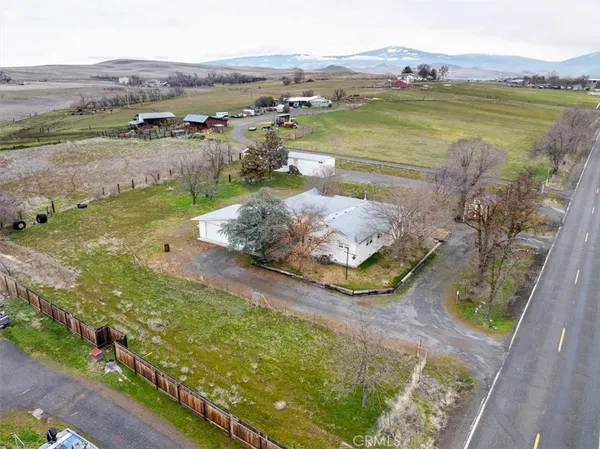 a view of a lake with a mountain