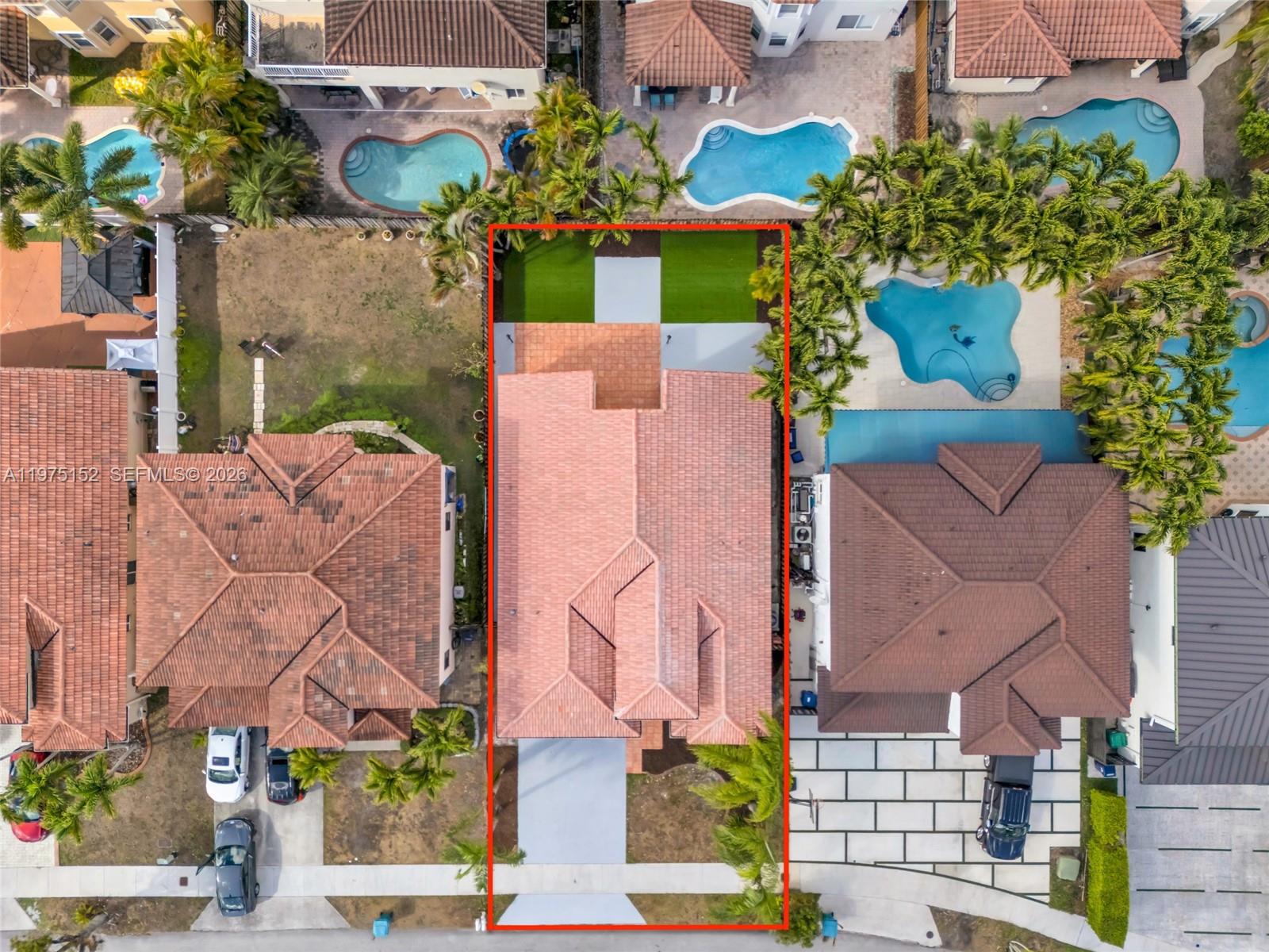 16333 Southwest 68th Terrace Miami, FL 33193 - Photo 30 of 32 an aerial view of multiple house