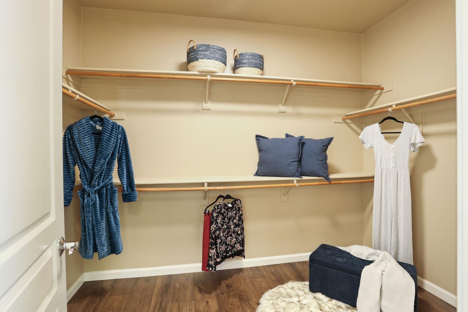 5948 Pebblestone Way Stockton, CA 95219 - Photo 29 of 46 a view of towel hanging in closet