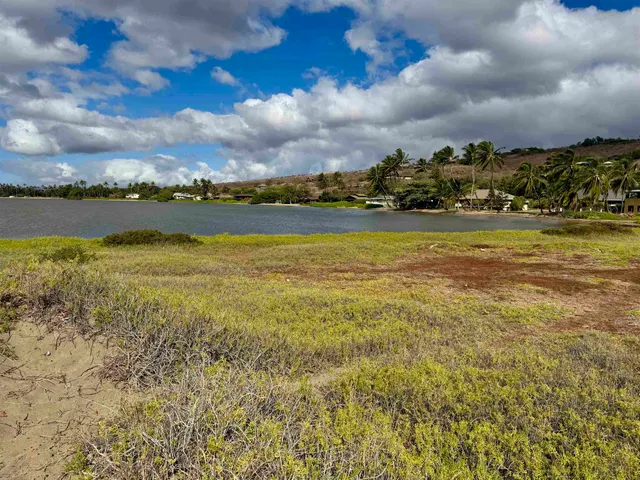 a view of an ocean and beach