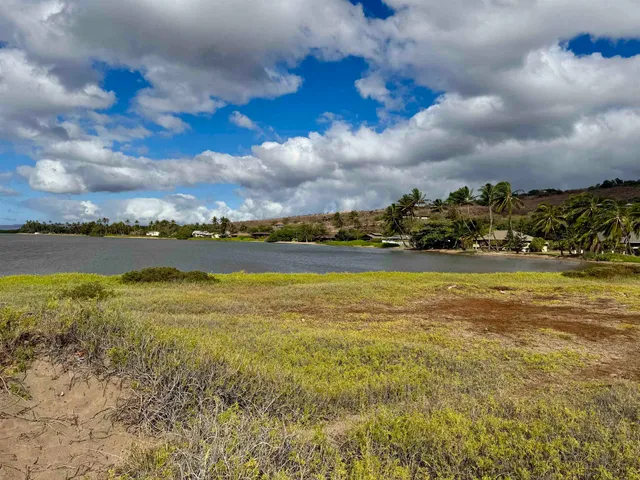 a view of an ocean and beach