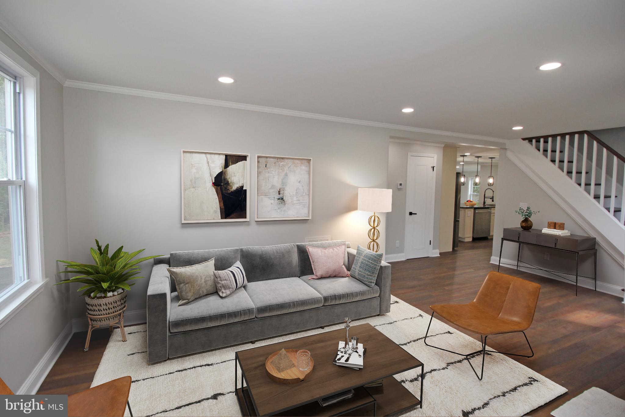 1588 Kearsley Road Sicklerville, NJ 08081 - Photo 15 of 36 a living room with furniture and wooden floor