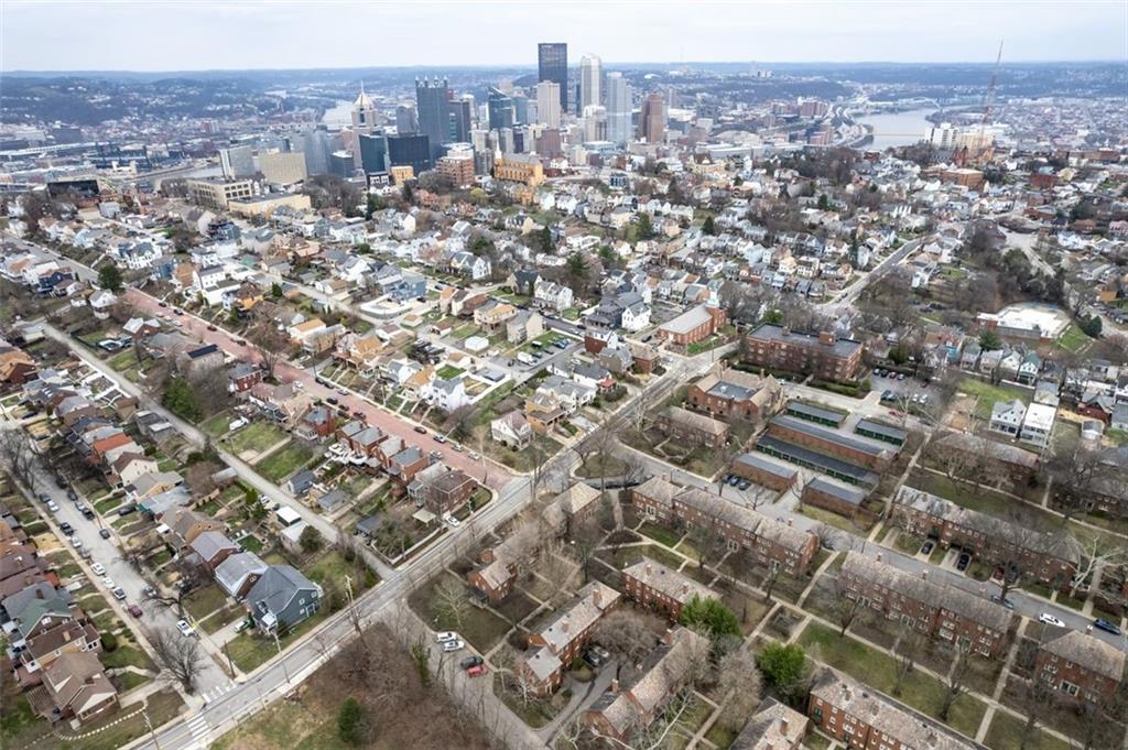 421 Olympia Road Pittsburgh, PA 15211 - Photo 33 of 34 an aerial view of city with green space
