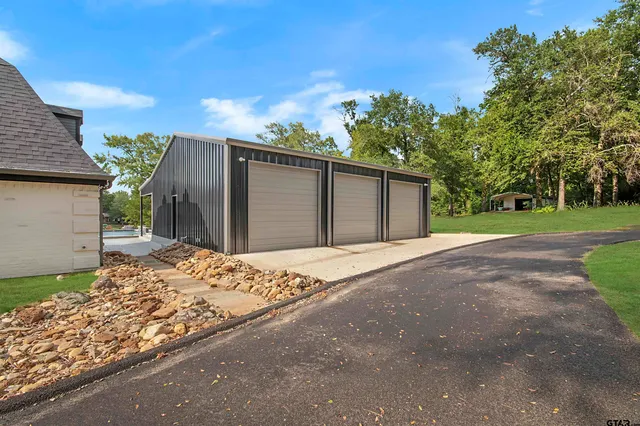 a front view of house with pathway