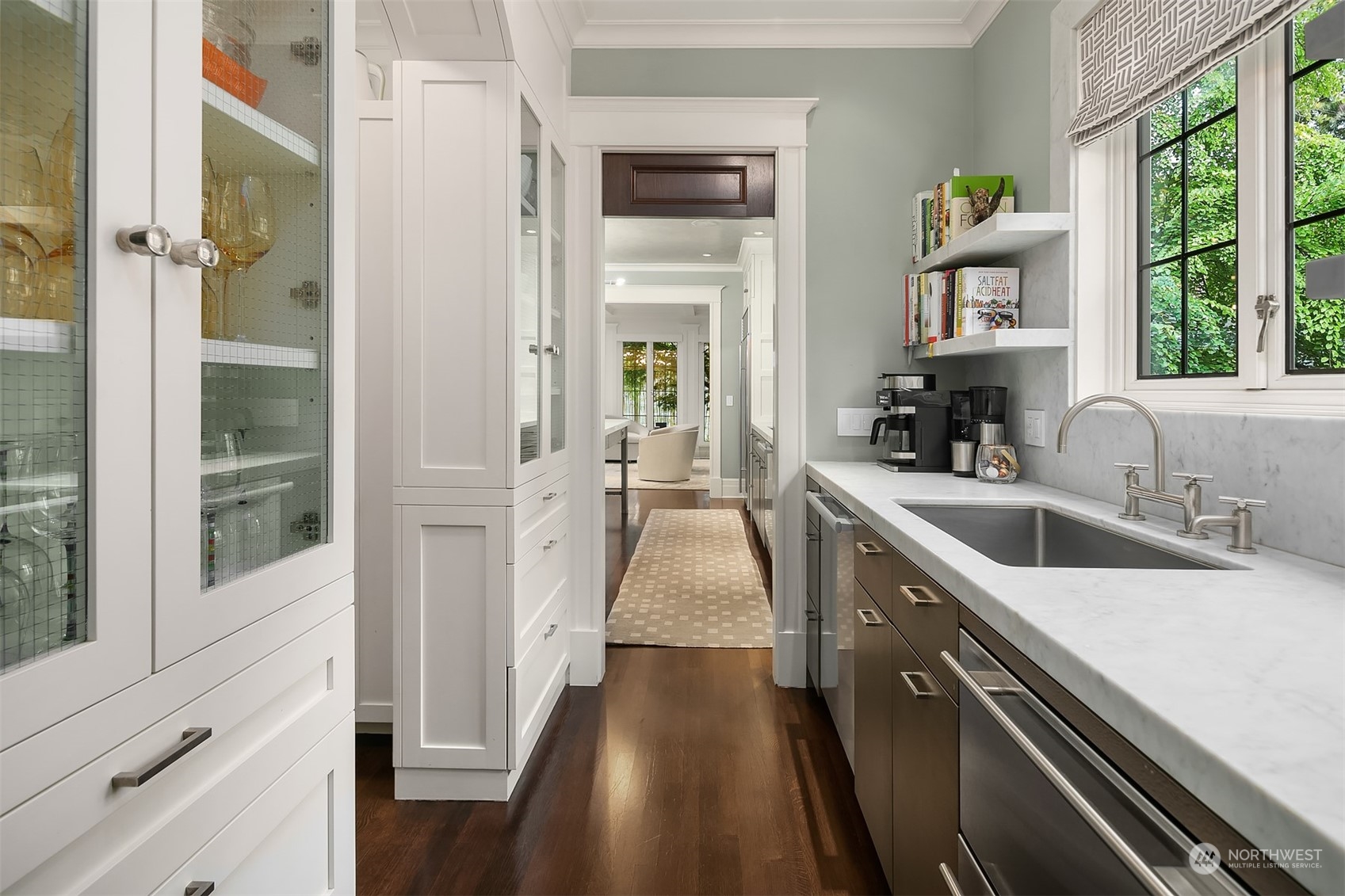 1121 22nd Avenue East Seattle, WA 98112 - Photo 11 of 40 a view of a kitchen from the main door