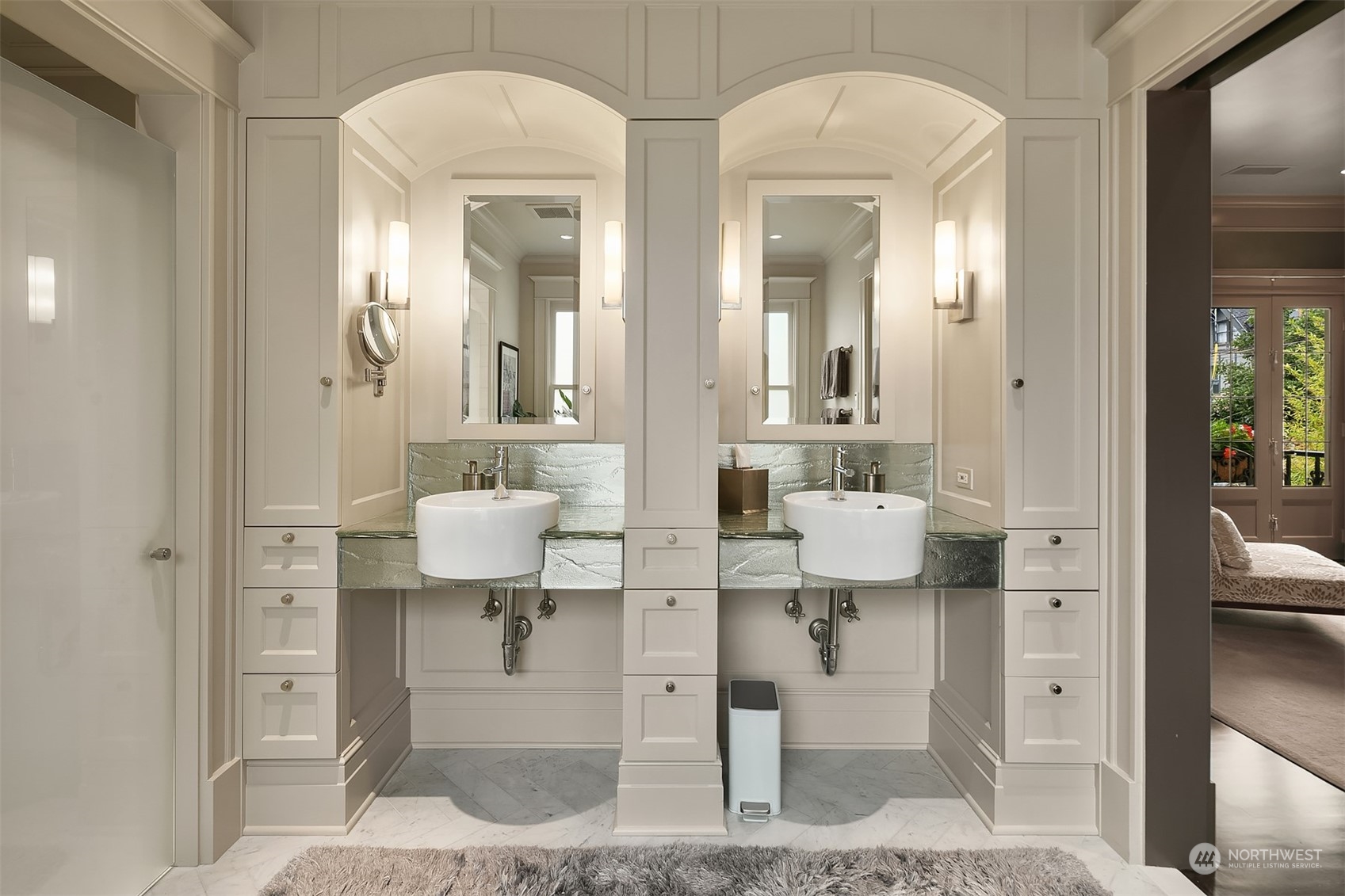 1121 22nd Avenue East Seattle, WA 98112 - Photo 17 of 40 a view of living room with fireplace and furniture
