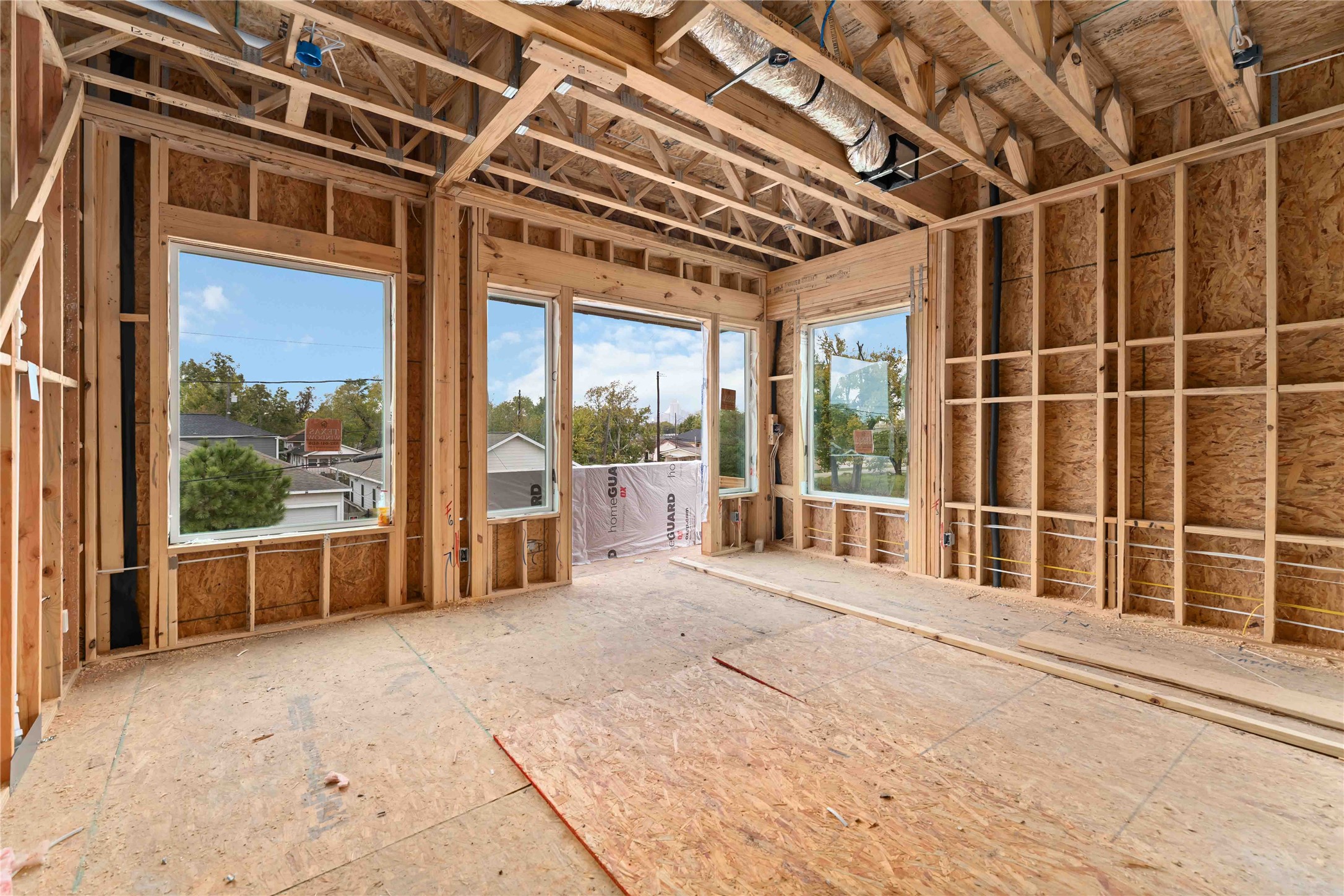 3103 Lelia Street, Unit A Houston, TX 77026 - Photo 12 of 33 a view of an empty room with a large window