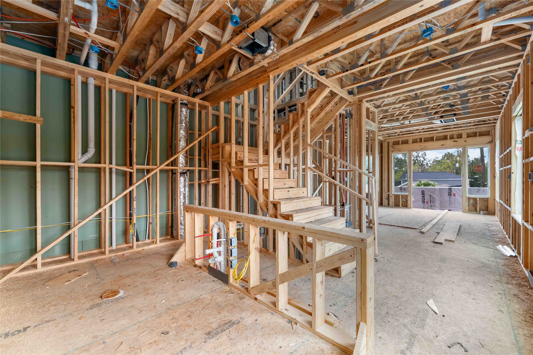 3103 Lelia Street, Unit A Houston, TX 77026 - Photo 28 of 33 a view of an empty room with wooden floor
