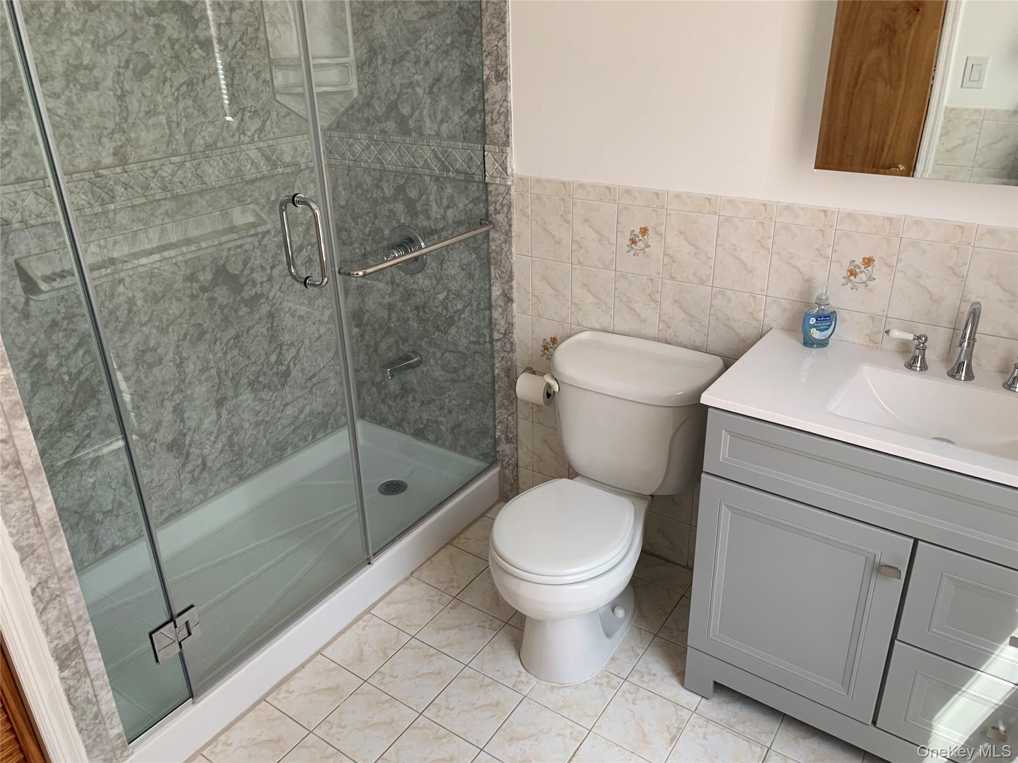 60-24 56th Road, Unit 2 Queens, NY 11378 - Photo 14 of 14 a bathroom with a toilet and a shower