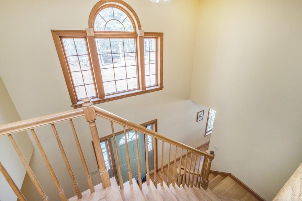 16 South Shaker Road Harvard, MA 01451 - Photo 13 of 31 a view of staircase with large window