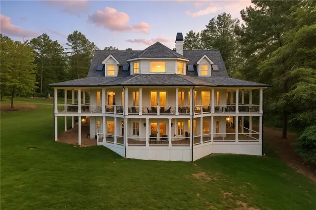 a potted plant sitting in front of a house
