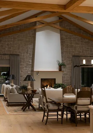 a bed room with a bed and a large window