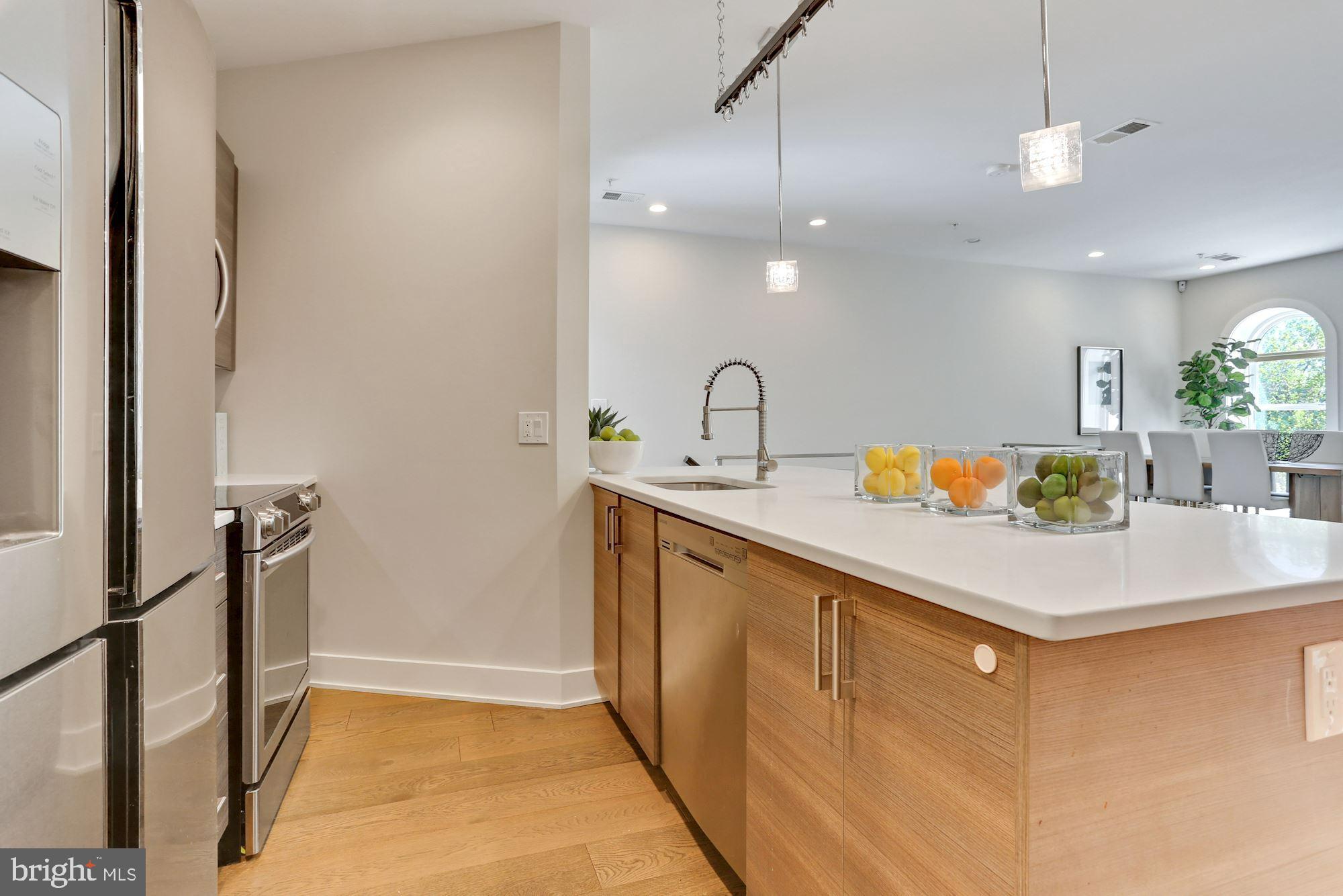 1852 3rd Street Northwest, Unit C Washington, DC 20001 - Photo 11 of 35 Stainless steel appliances and luxury finishes