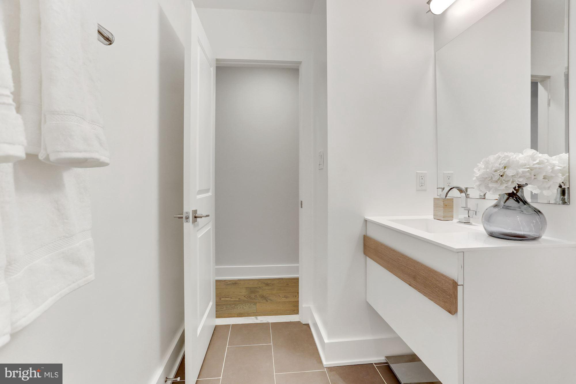1852 3rd Street Northwest, Unit C Washington, DC 20001 - Photo 19 of 35 Bathroom #2 in hallway