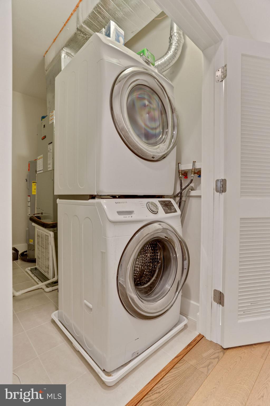 1852 3rd Street Northwest, Unit C Washington, DC 20001 - Photo 20 of 35 Full size washer & dryer plus utility room/storage