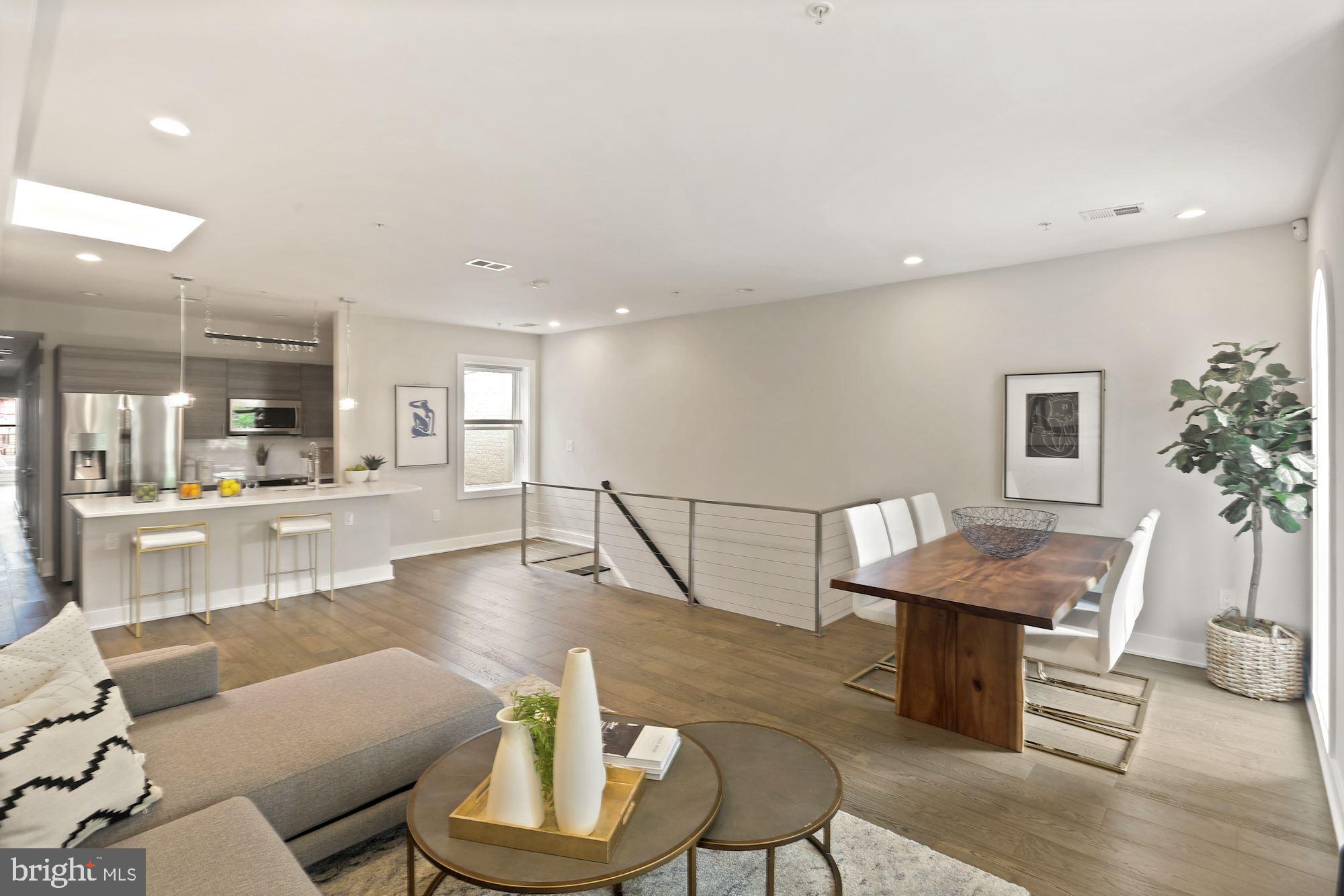 1852 3rd Street Northwest, Unit C Washington, DC 20001 - Photo 6 of 35 Spacious entertaining space
