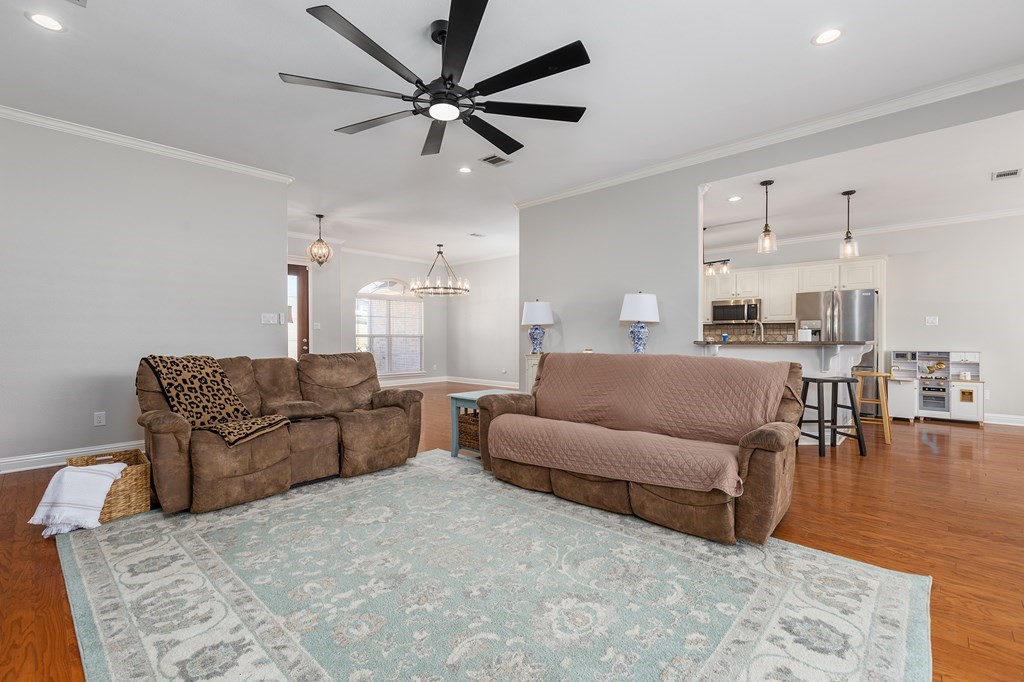 298 Spring Creek Drive Nacogdoches, TX 75965 - Photo 13 of 45 a living room with furniture and a large window