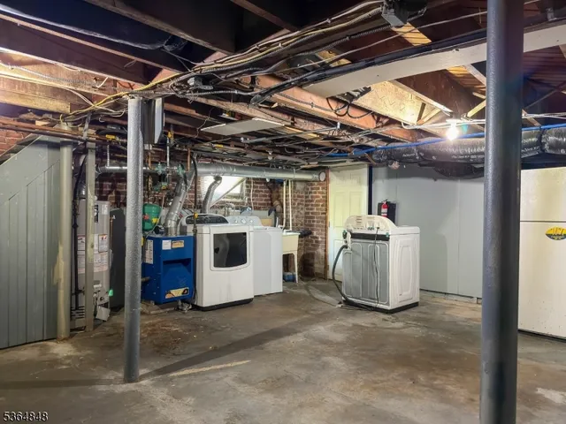 a view of a storage room