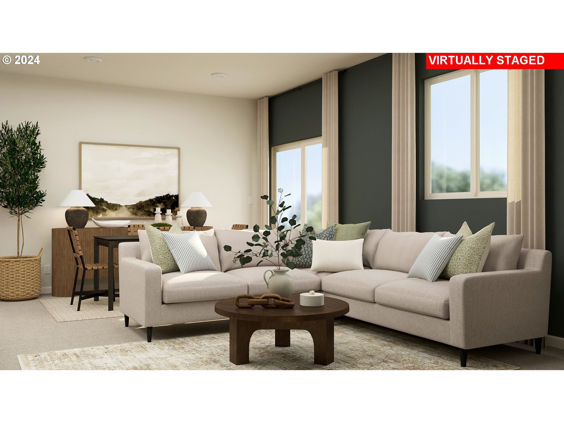 4089 Southwest 31st Street Gresham, OR 97080 - Photo 4 of 25 a living room with furniture and a large window