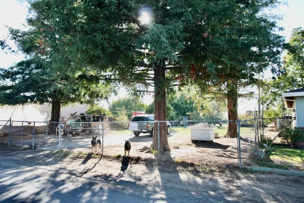 a view of outdoor space with seating
