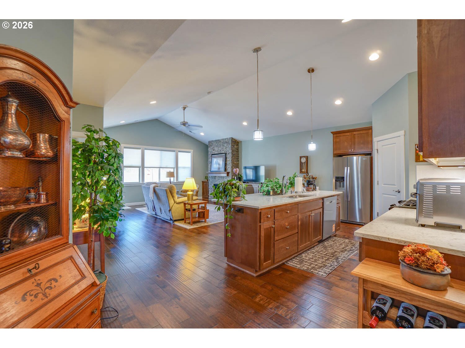 17629 Northeast 17th Avenue Ridgefield, WA 98642 - Photo 11 of 31 a living room with furniture and a wooden floor