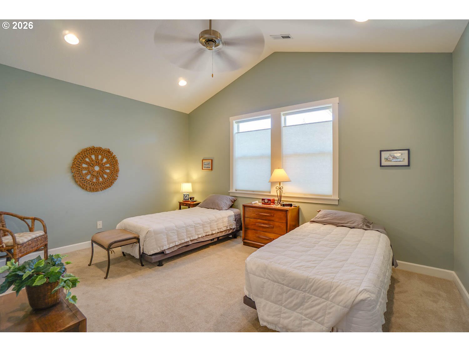 17629 Northeast 17th Avenue Ridgefield, WA 98642 - Photo 22 of 31 a bedroom with furniture and a large window