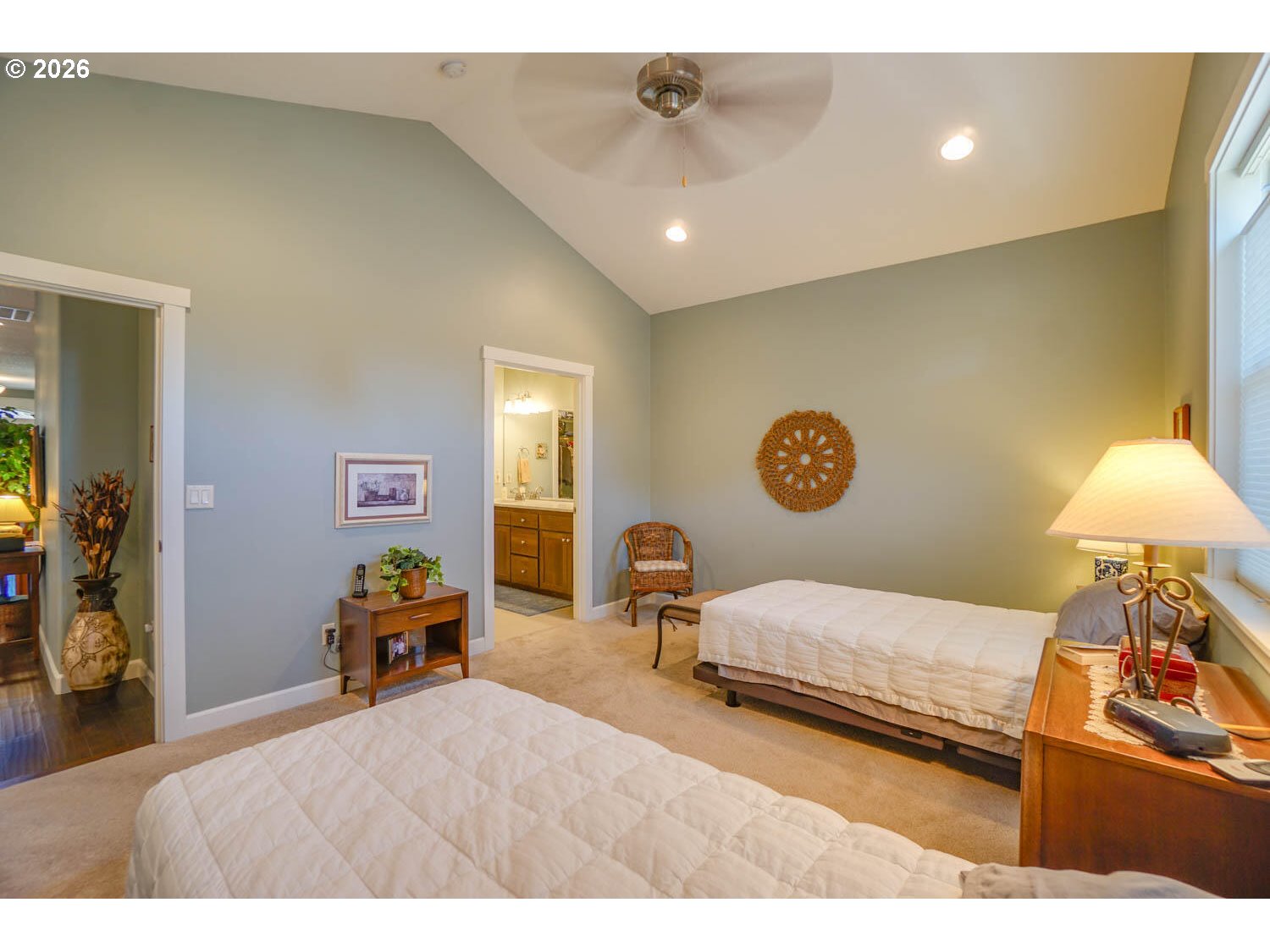 17629 Northeast 17th Avenue Ridgefield, WA 98642 - Photo 23 of 31 a bedroom with a bed and a lamp