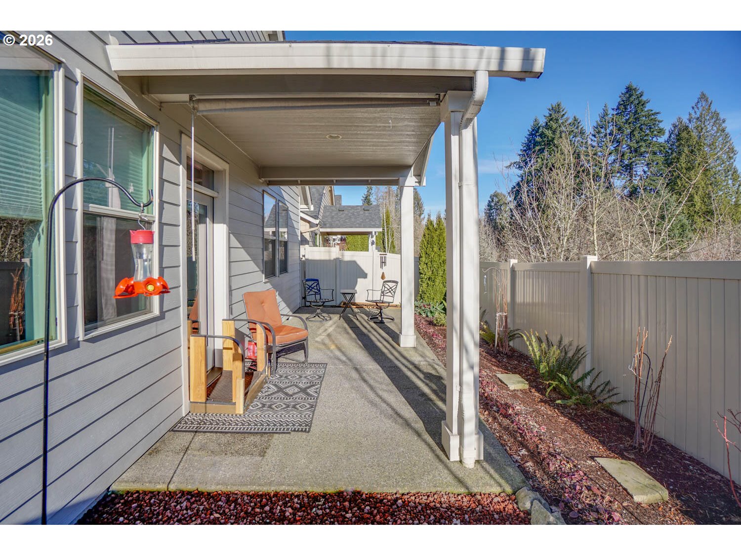 17629 Northeast 17th Avenue Ridgefield, WA 98642 - Photo 30 of 31 a view of a porch with furniture