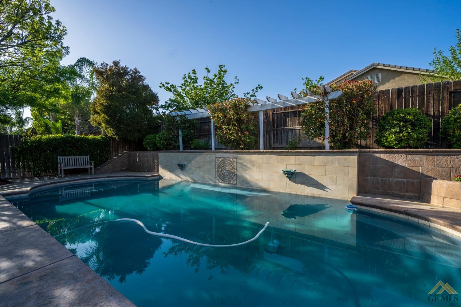 Undisclosed Address Bakersfield, CA 93312 - Photo 31 of 33 a view of a backyard with sitting area