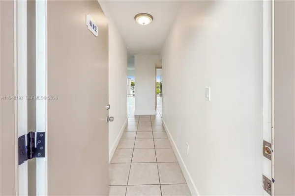 a view of a hallway