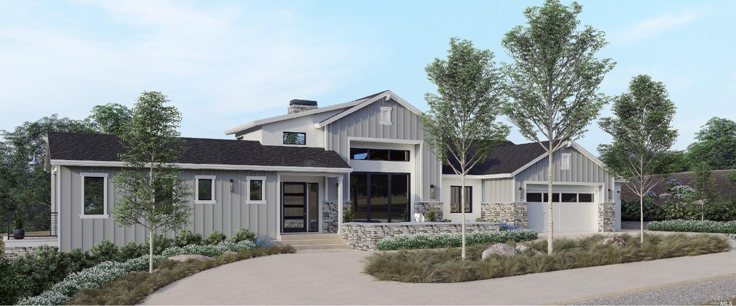 1515 Riebli Road Santa Rosa, CA 95404 - Photo 1 of 1 a front view of a house with a yard and porch