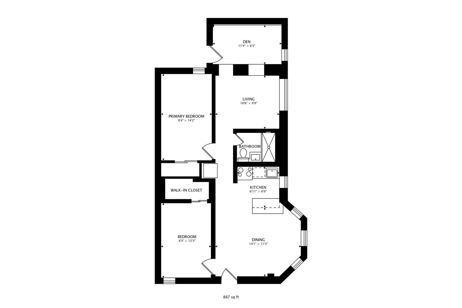 2135 West Division Street, Unit 1R Chicago, IL 60622 - Photo 12 of 12 a picture of a rug in a white wall