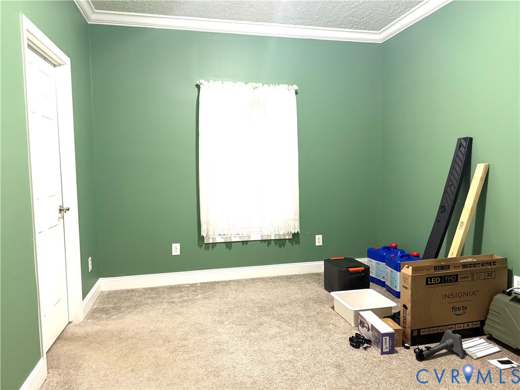 14558 Brick Road Petersburg, VA 23805 - Photo 16 of 27 Unfurnished bedroom featuring carpet and ornamenta