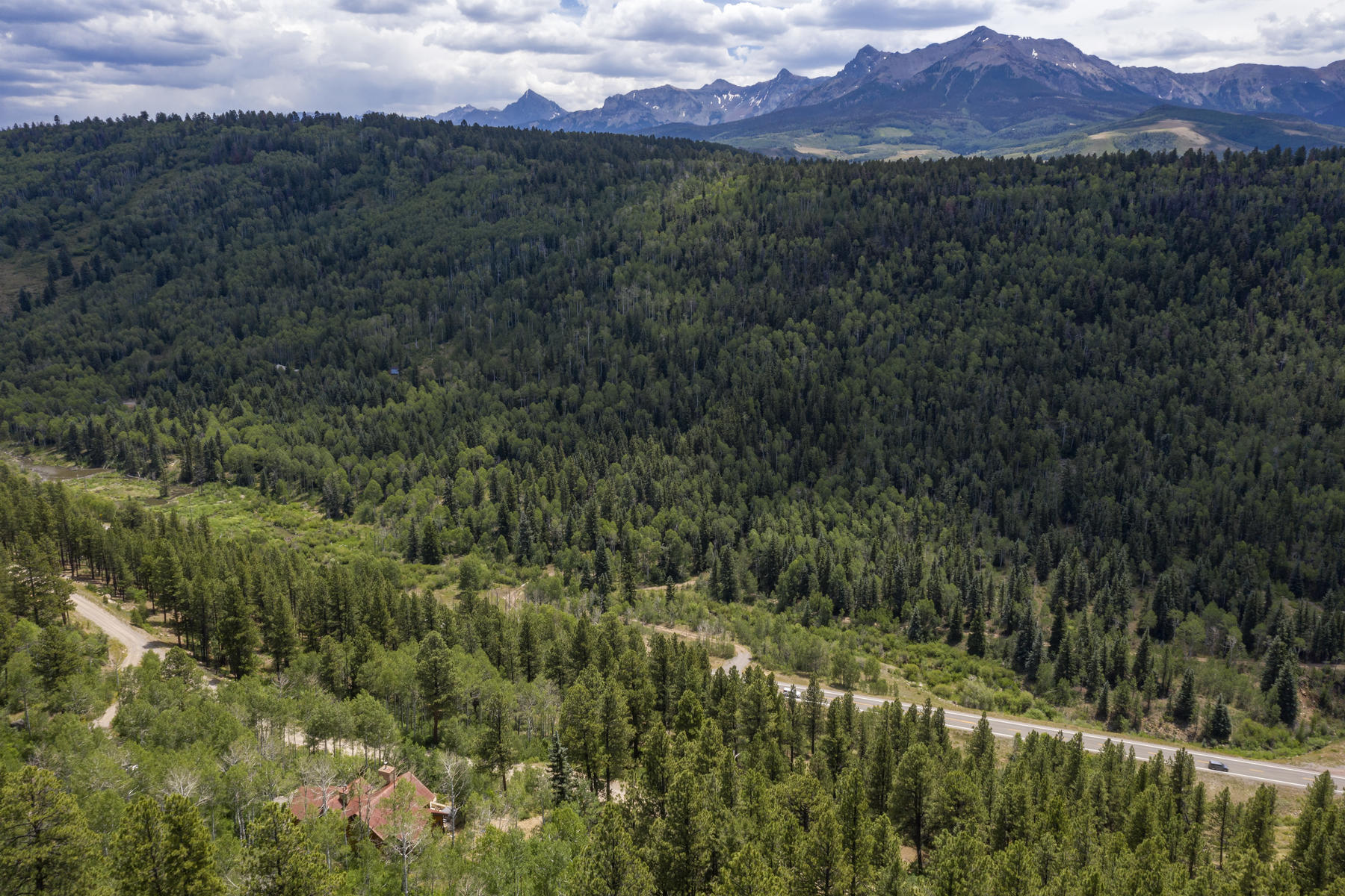 295 Sky Mountain Ranch Road Placerville, CO 81430 - Photo 27 of 29 295 Sky Mountain Ranch Road-027-002-Aeri