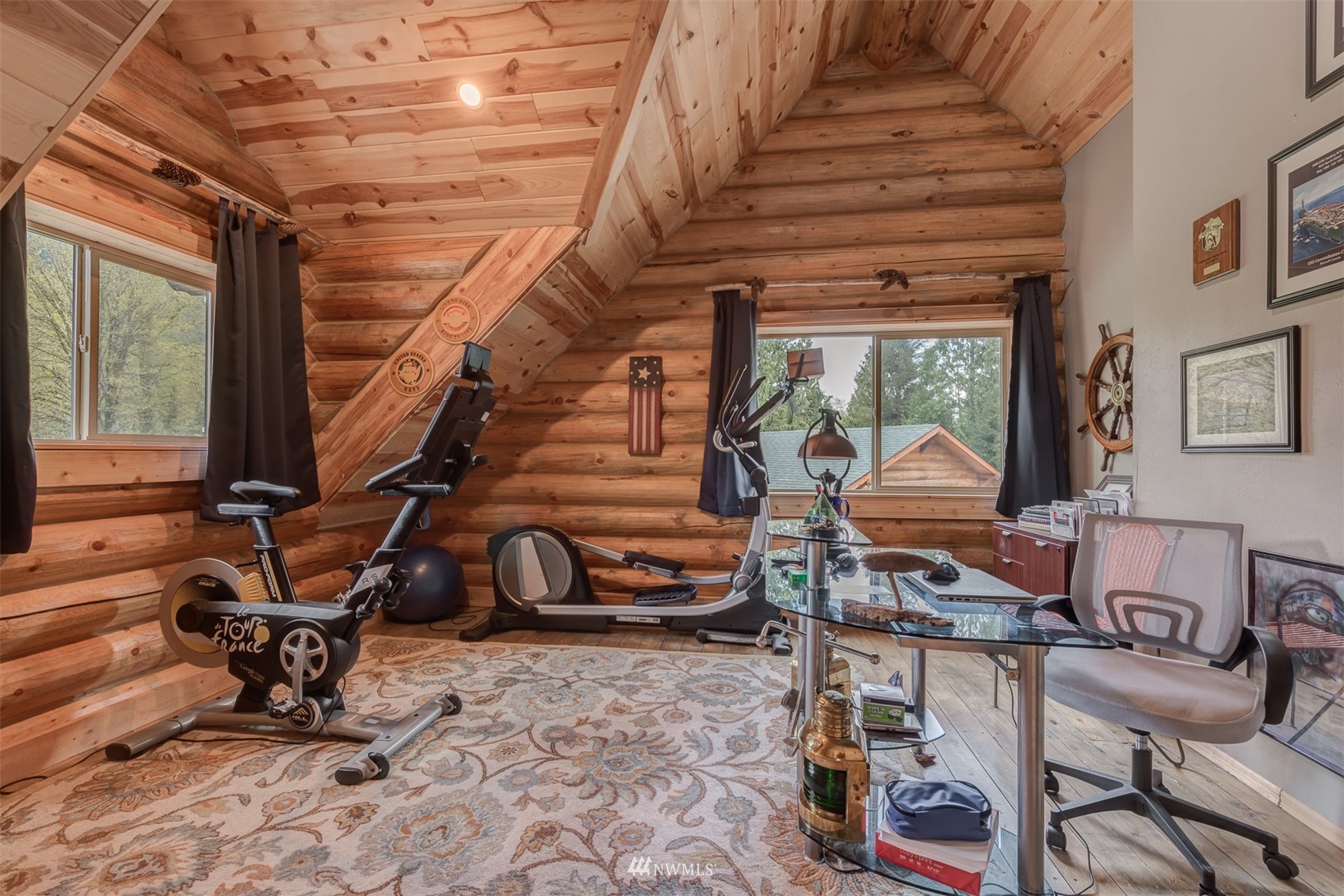 5255 Wickersham Road Acme, WA 98220 - Photo 19 of 40 a view of a room with gym equipment