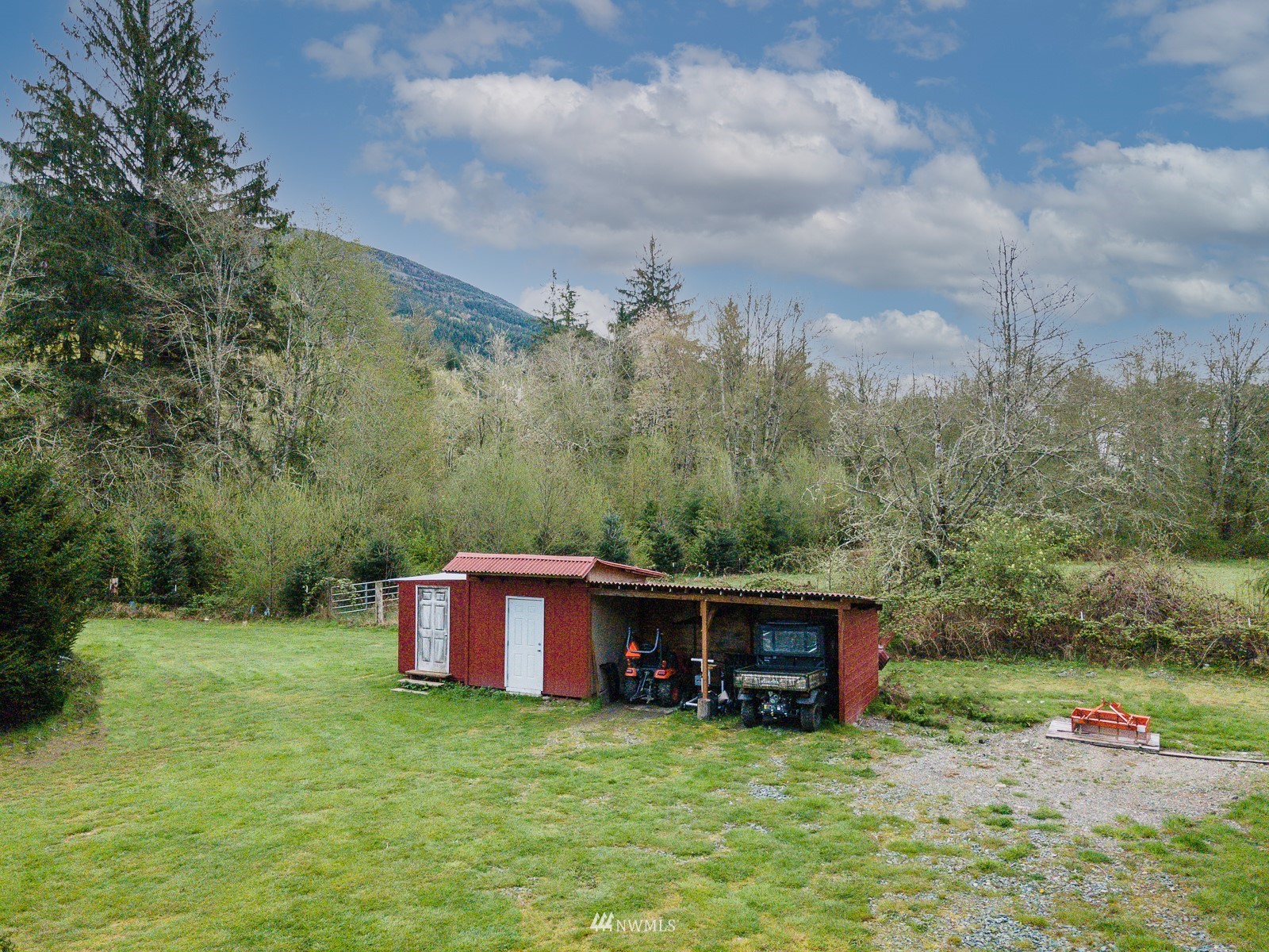 5255 Wickersham Road Acme, WA 98220 - Photo 36 of 40 a view of a house with a backyard