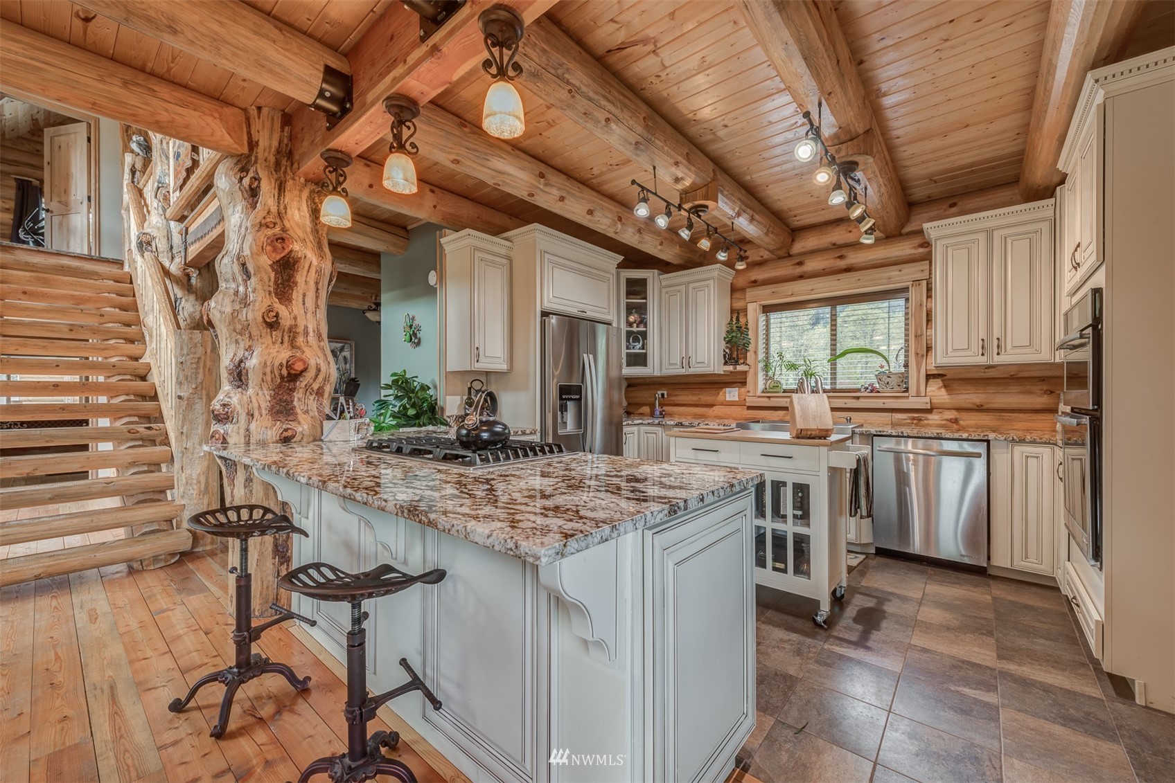 5255 Wickersham Road Acme, WA 98220 - Photo 8 of 40 a kitchen with a sink stove and cabinets