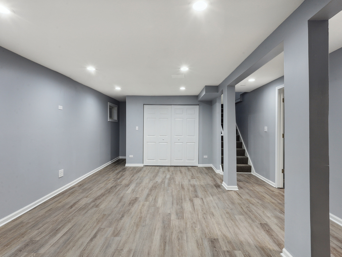 1057 Bothwell Circle Bolingbrook, IL 60440 - Photo 8 of 14 a view of an empty room with wooden floor and closet