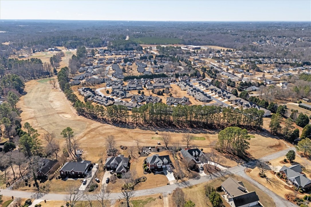 100 Shipyard Circle Anderson, SC 29621 - Photo 39 of 40 An aerial view showcases Willow Haven with access to Cobbs Glen Country Club.