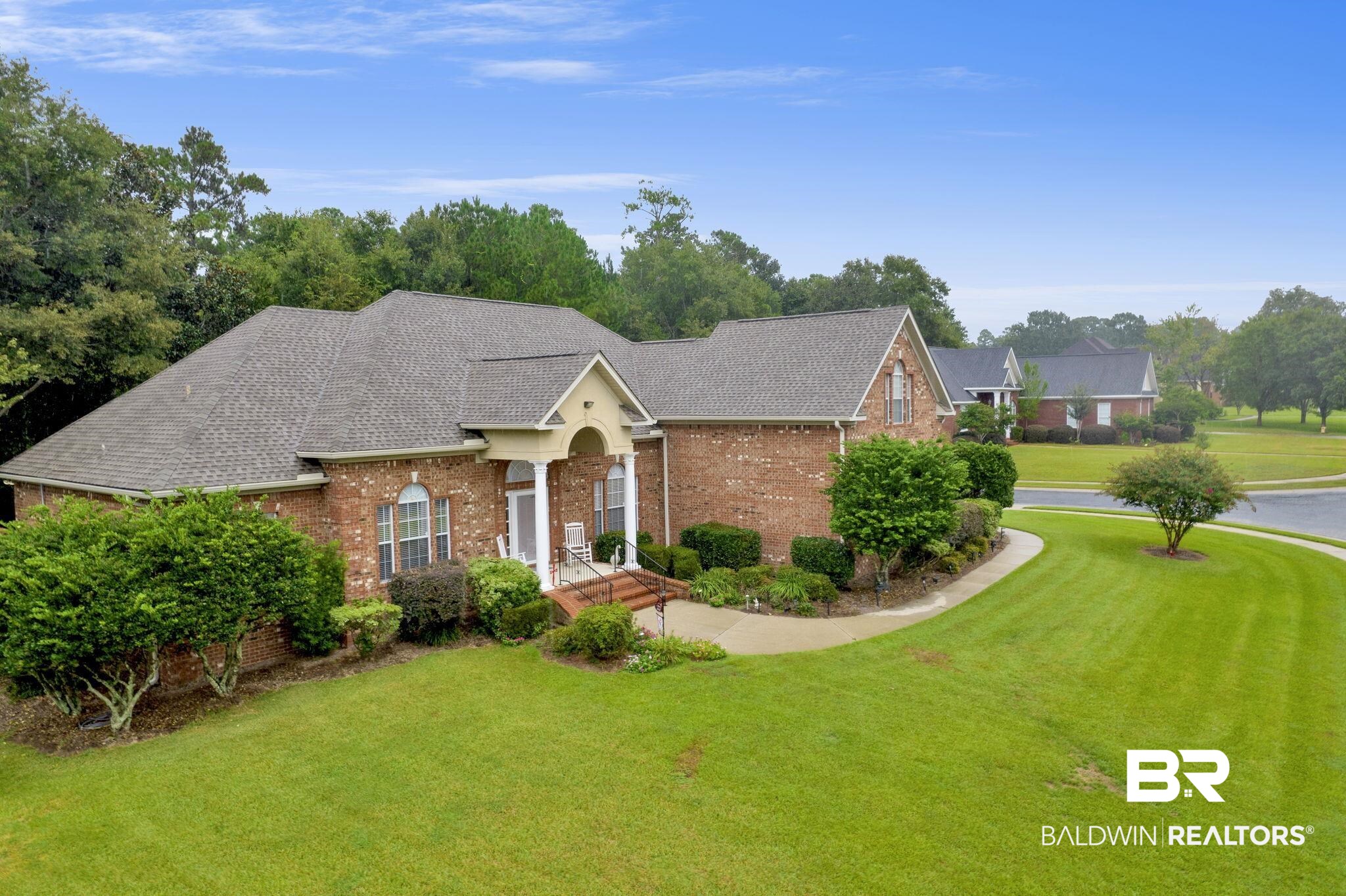 1 Bens Bluff Daphne, AL 36527 - Photo 2 of 56 Ranch-style home featuring a front yard