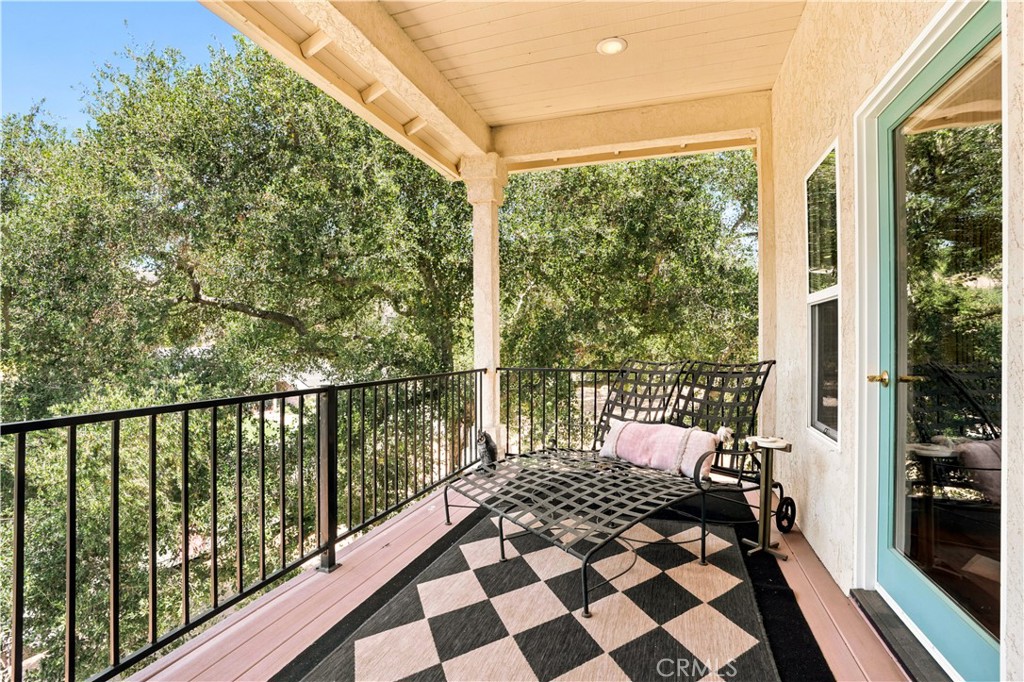 2424 Gird Road Fallbrook, CA 92028 - Photo 50 of 75 LARGE BALCONY OFF PRIMARY BEDROOM AND RETREAT